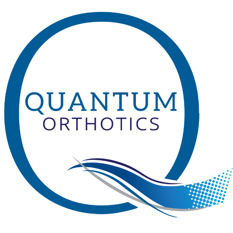 The Quantum Orthotics Circular Logo